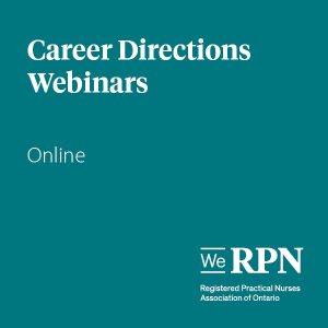 Career Directions webinar