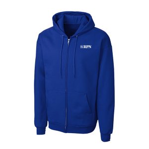 Hoodie Full Zip - Tour Blue