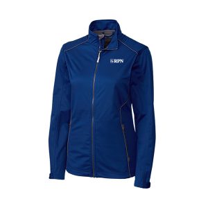 Ladies Weathertec Softshell Jacket with white embroidery WeRPN on left chest